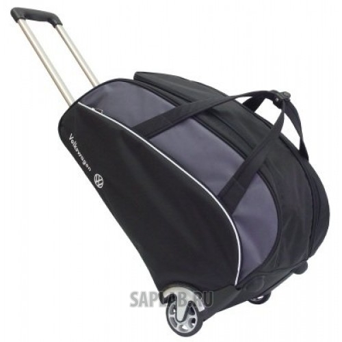Купить запчасть VOLKSWAGEN - MFS1645SL0 Дорожная сумка на колесиках Volkswagen Trolley Bag, Black/Grey