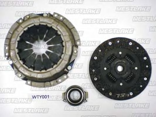 Купить запчасть WESTLAKE - WTY001 Комплект сцепления TO 1.6/1.8 - Avensis 97-08, Carina E 92-97, Carina II (ST17#) 87-92, Celica (ST18#, ST200, ZT230) 89-, Corolla (100, 110, 120, 90) 87-, MR2 (AW30); RAV4 00-, Yaris (NCP/SCP) JPP, 1.3/1.5 - Yaris Verso