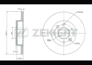 Купить запчасть ZEKKERT - BS5105 