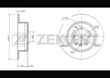 Купить запчасть ZEKKERT - BS5431 