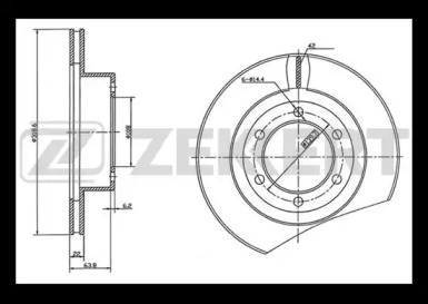 Купить запчасть ZEKKERT - BS5489 