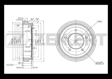 Купить запчасть ZEKKERT - BS5536 