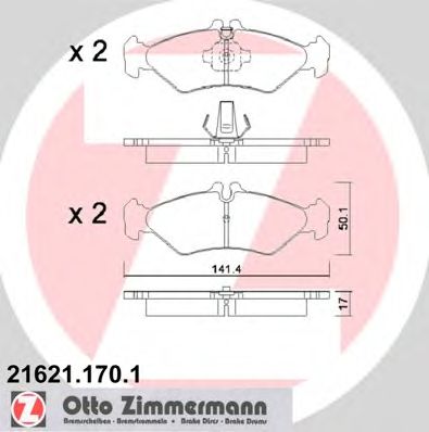 Купить запчасть ZIMMERMANN - 216211701 