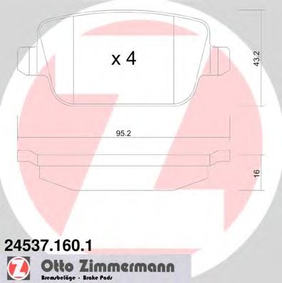 Купить запчасть ZIMMERMANN - 245371601 
