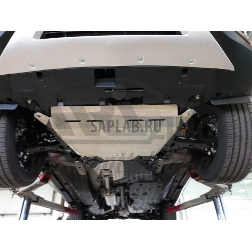 Купить запчасть АВС-ДИЗАЙН - 0931ABC Защита картера двигателя и кпп Honda (Хонда) CR-V; V-2,4 (2015-) (Алюминий 4 мм)