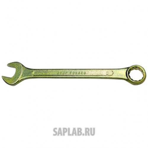 Купить запчасть СИБРТЕХ - 14982 Ключ комбинированный, 17 мм, желтый цинк// СИБРТЕХ
