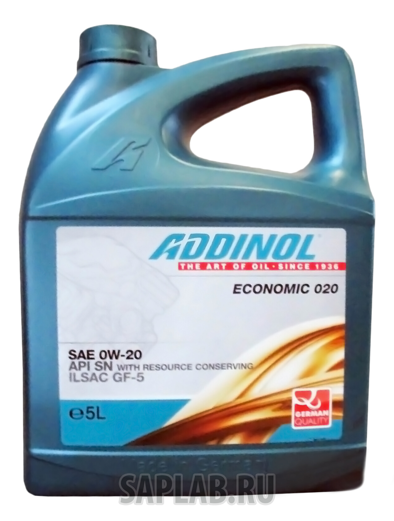 Купить запчасть ADDINOL - 4014766241382 Моторное масло Addinol Economic 020 0W-20 5л