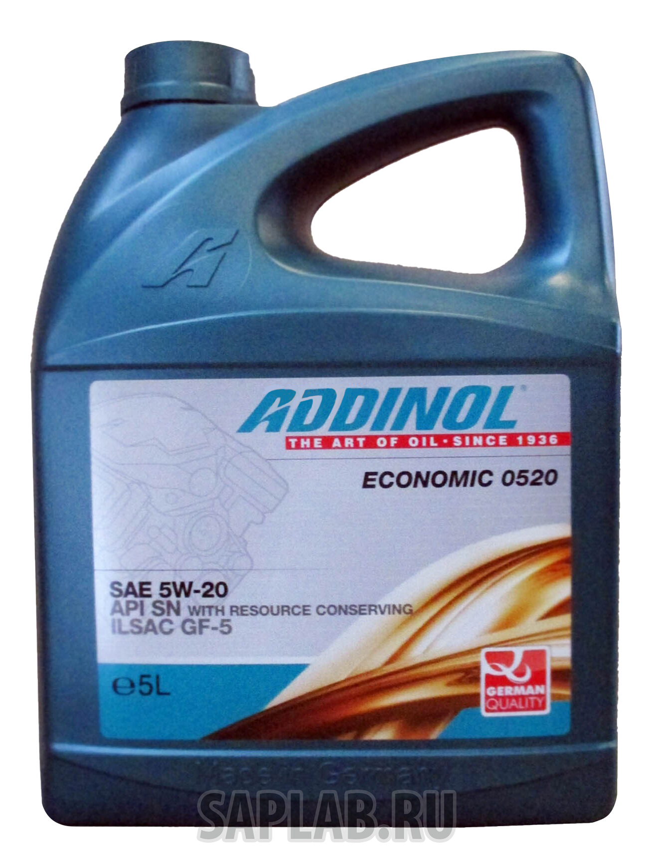 Купить запчасть ADDINOL - 4014766241399 Моторное масло Addinol Economic 0520 5W-20 5л