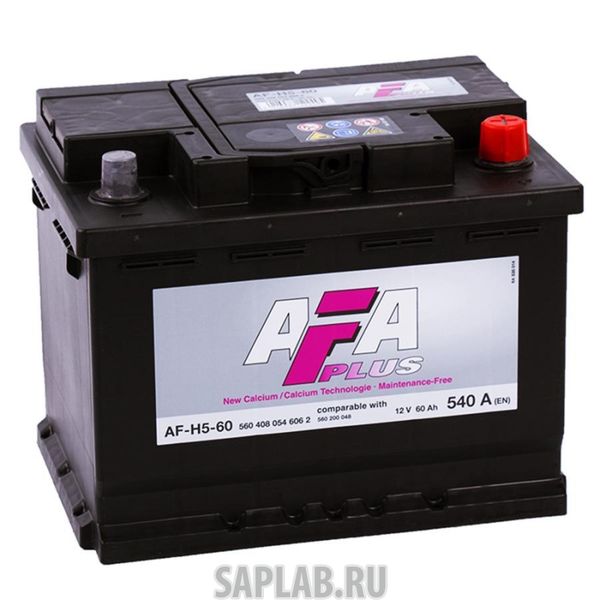 Купить запчасть  AFA - AFH560 Аккумулятор автомобильный Afa AF-H5-60