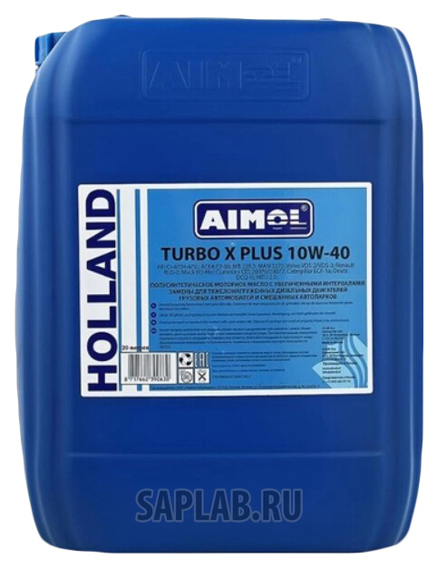 Купить запчасть AIMOL - 53959 Моторное масло дизельное Aimol Turbo X Plus 10W-40 20л