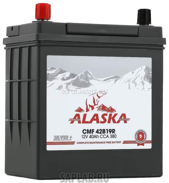 Купить запчасть  ALASKA - 8808240010405 Аккумулятор автомобильный ALASKA Silver+ 8808240010405 40 Ач