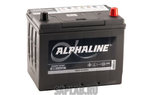 Купить запчасть  ALPHALINE - 100D26EFBPR Аккумулятор ALPHALINE EFB 100D26 EFB PR 12В 68Ач 730CCA 260x172x220 мм Обратная (-+)