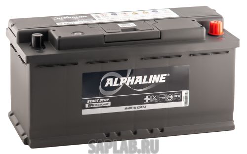 Купить запчасть  ALPHALINE - 561010EFBPR Аккумулятор ALPHALINE EFB 561010 EFB PR 12В 110Ач 950CCA 398x175x190 мм Обратная (-+)