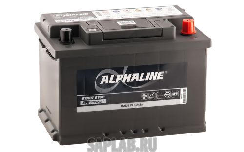 Купить запчасть  ALPHALINE - 57010EFBPR Аккумулятор ALPHALINE EFB 57010 EFB PR 12В 70Ач 650CCA 278x175x190 мм Обратная (-+)