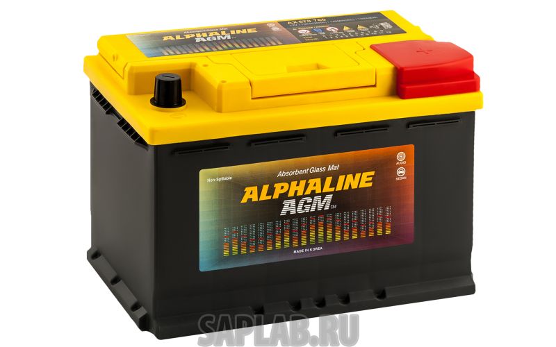 Купить запчасть  ALPHALINE - AGM70R Аккумулятор ALPHALINE AGM 70R