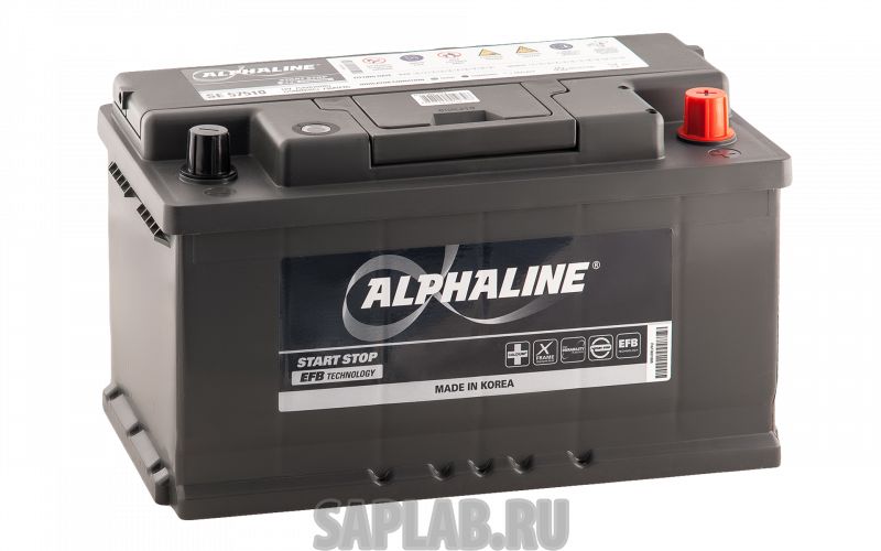 Купить запчасть  ALPHALINE - EFB75SR Аккумулятор ALPHALINE EFB 75SR