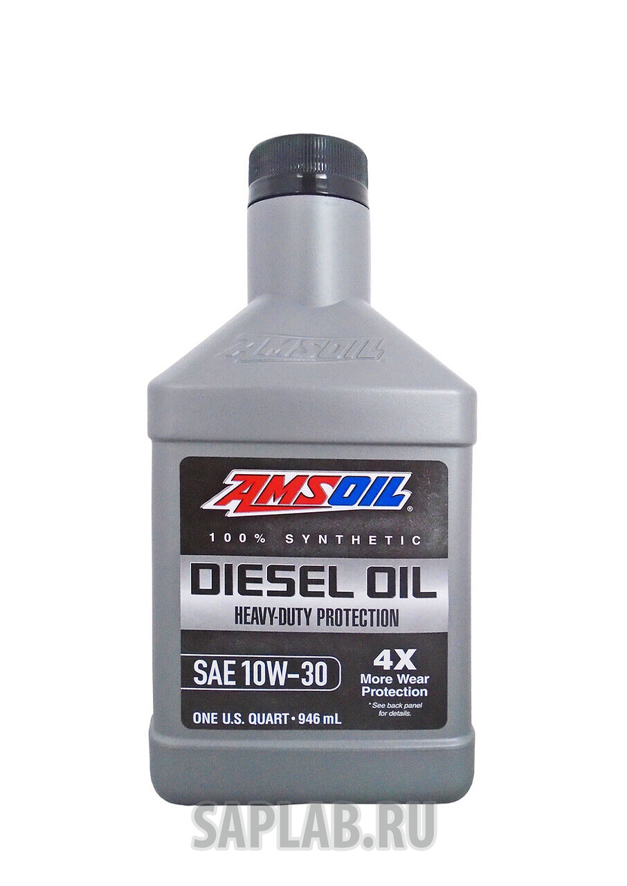 Купить запчасть AMSOIL - ADNQT Моторное масло Amsoil Heavy-Duty SAE 10W-30 0,946л