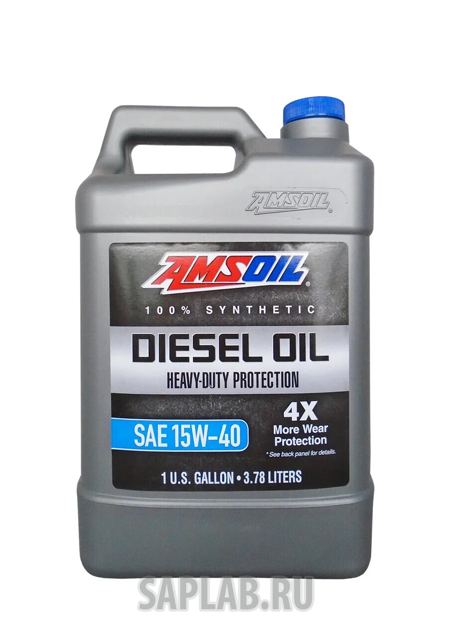 Купить запчасть AMSOIL - ADP1G Моторное масло Amsoil Heavy-Duty SAE 15W-40 3,78л