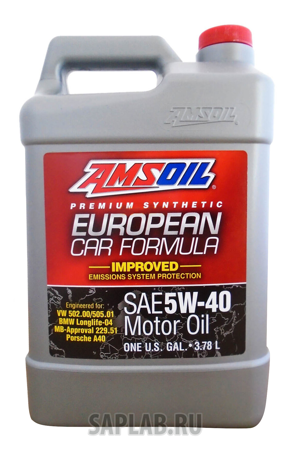 Купить запчасть AMSOIL - AFL1G Моторное масло Amsoil European Car Formula SAE 5W-40 3,784л