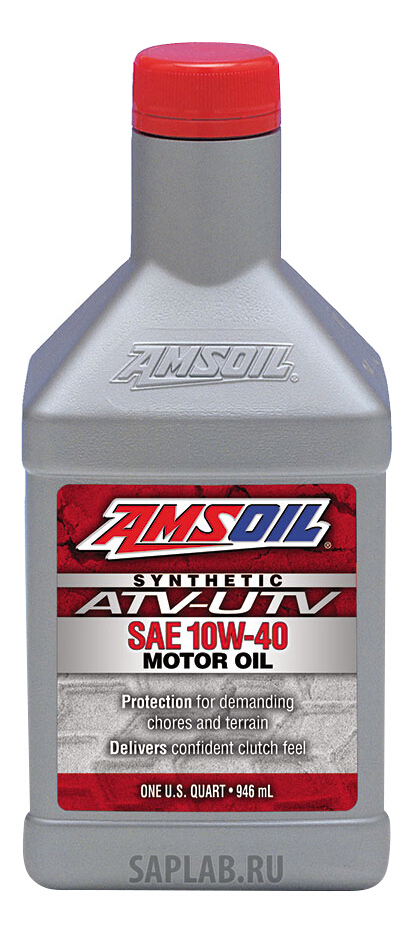 Купить запчасть AMSOIL - AUV40QT Моторное масло Amsoil ATVUTV 10W-40 0,946л