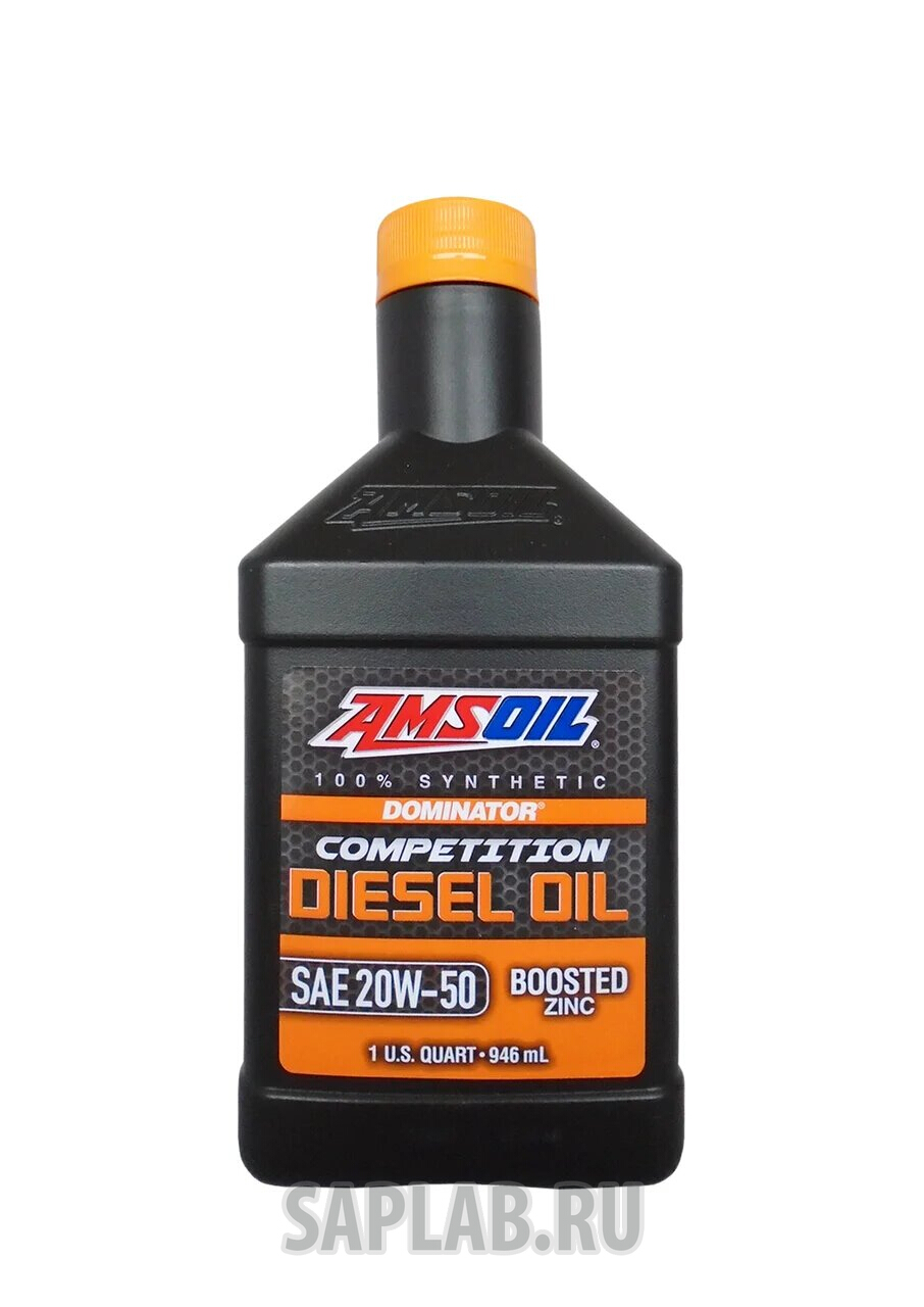 Купить AMSOIL DCOQT Моторное масло Amsoil Dominator 20W-50 0,946л