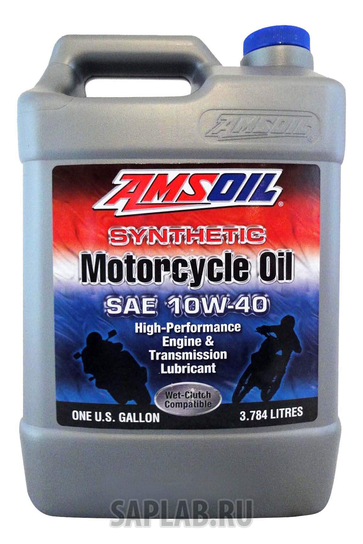 Купить запчасть AMSOIL - MCF1G Моторное масло Amsoil Metric Motorcycle 10W-40 3,784л