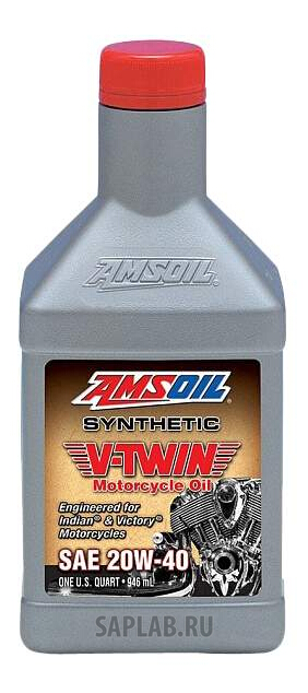 Купить запчасть AMSOIL - MVIQT Моторное масло Amsoil V-Twin 20W-40 0,946л