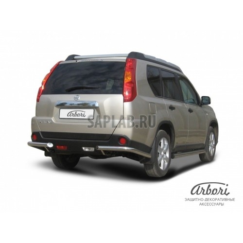 Купить запчасть ARBORI - AFZDANXT12 Защита заднего бампера "уголки" Arbori d57 NISSAN X-TRAIL 2007-2010