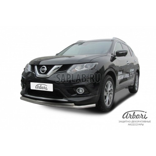 Купить запчасть ARBORI - AFZDANXT1502 Защита переднего бампера Arbori d57+d42 двойная NISSAN X-TRAIL 2015-