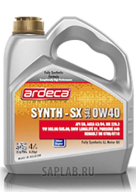 Купить запчасть ARDECA - ARD010011004 Моторное масло Ardeca Synth-SX 0W-40 4л