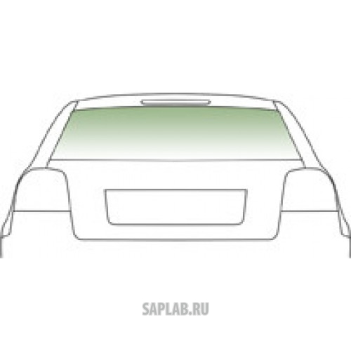 Купить запчасть ARMOURPLATE - 3954BGNH Автостекло RW0337 на HONDA CIVIC 5D HB (1994-2000) //EURO: 3954BGNH заднее стекло