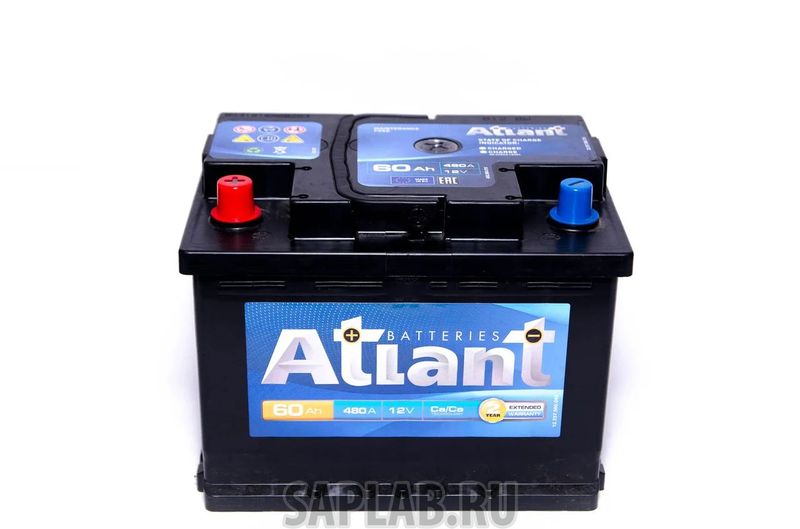 Купить запчасть  ATLANT - 4815156003470 Аккумулятор автомобильный Atlant 60ah R+  (-/+)  12v 500a En  242х175х190 4815156003470