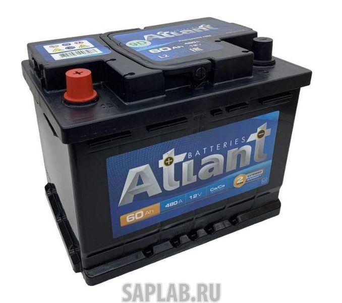 Купить запчасть  ATLANT - AT751 Аккумулятор автомобильный Atlant 75ah  At751 L+  (+/-)  12v 680a En  278x175x190 AT751