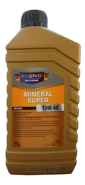 Купить запчасть AVENO - 3011003001 Моторное масло Aveno Mineral Super 15W-40 1л