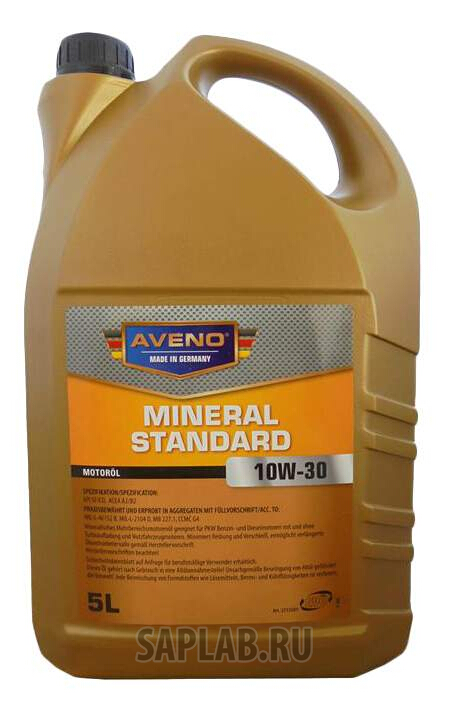 Купить запчасть AVENO - 3011005005 Моторное масло Aveno Mineral Standard 10W-30 5л