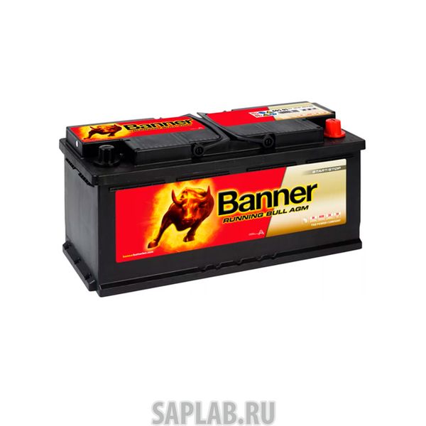 Купить запчасть  BANNER - 6СТ10560501 Аккумулятор BANNER Running Bull AGM 105А/ч обратная полярность