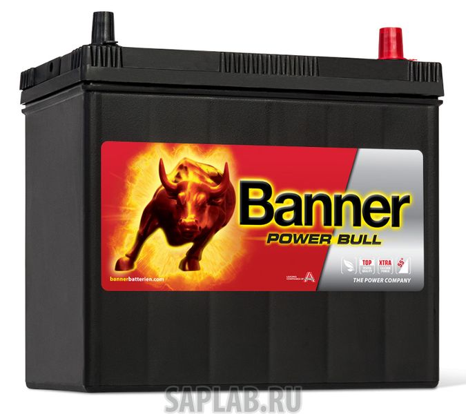 Купить запчасть  BANNER - 6СТ45P4523 Аккумулятор BANNER Power Bull 45А/ч обратная полярность