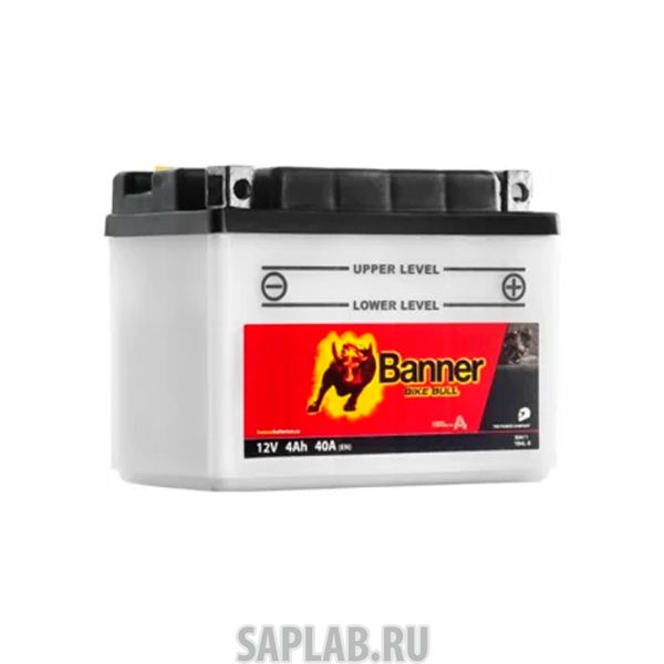 Купить запчасть  BANNER - 6СТ4YB4LB504011002 Аккумулятор BANNER Bike Bull 4А/ч