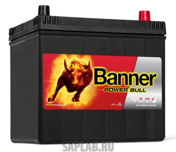 Купить запчасть  BANNER - 6СТ60P6009 Аккумулятор BANNER Power Bull 60А/ч обратная полярность, низкий