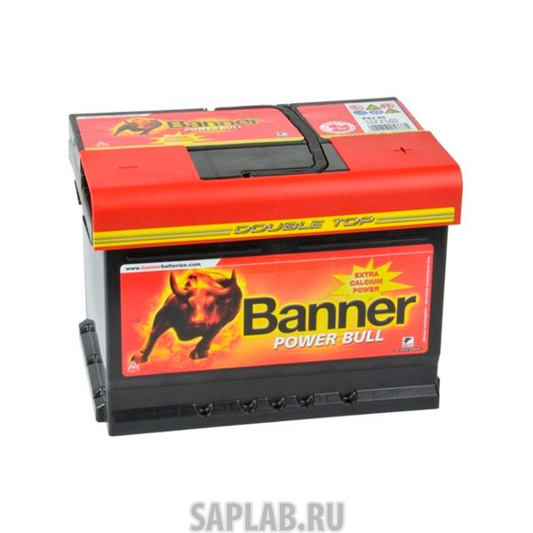 Купить запчасть  BANNER - 6СТ62P6219 Аккумулятор BANNER Power Bull 62А/ч обратная полярность