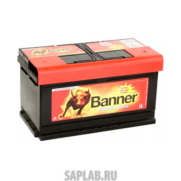 Купить запчасть  BANNER - 6СТ80P8014 Аккумулятор BANNER Power Bull 80А/ч обратная полярность, низкий