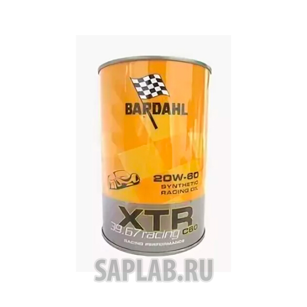 Купить запчасть BARDAHL - 174989 Моторное масло Bardahl XTR C60 Racing 20W-60 1л