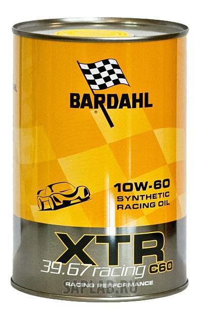 Купить запчасть BARDAHL - 327039 Моторное масло Bardahl XTR C60 Racing 10W-60 1л