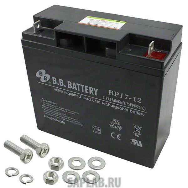 Купить запчасть  BB_BATTERY - 1058586852508 Аккумуляторная мотоциклетная батарея BB Battery BP17-12