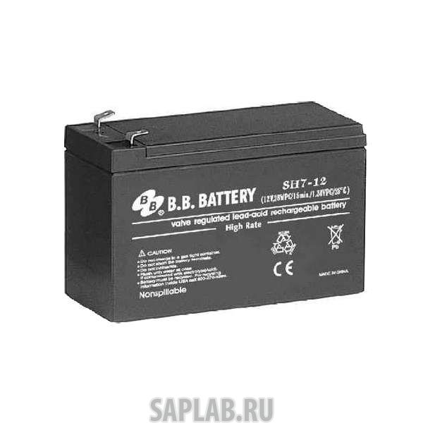 Купить запчасть  BB_BATTERY - 1058845701118 Аккумуляторная мотоциклетная батарея BB Battery SH7-12