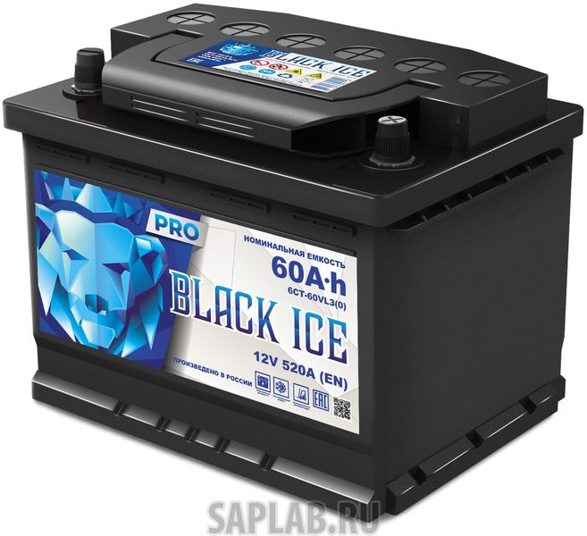 Купить запчасть  BLACK_ICE - BIC6001 Автомобильный аккумулятор BLACK ICE Pro 6СТ-60.0 VL