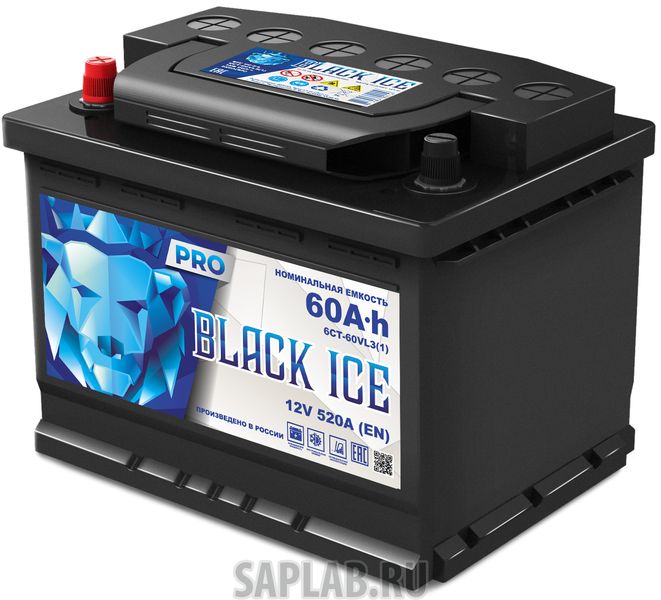 Купить запчасть  BLACK_ICE - BIC6011 Автомобильный аккумулятор BLACK ICE Pro 6СТ-60.1 VL