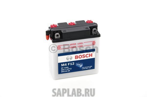 Купить запчасть  BOSCH - 0092M4F120 Аккумулятор автомобильный BOSCH 0 092 M4F 120 12 Ач