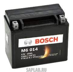 Купить запчасть  BOSCH - 0092M60140 Аккумулятор автомобильный BOSCH Funstart AGM 0 092 M60 140 10 Ач