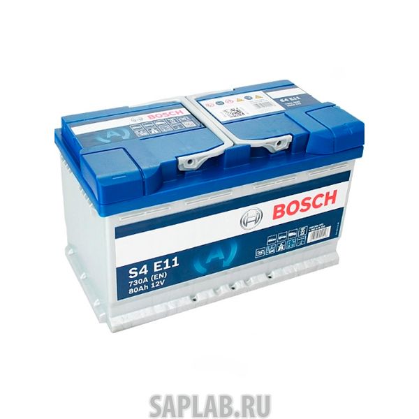 Купить запчасть  BOSCH - 0092S4E111 Аккумуляторная Батарея S4 Efb [12v 80ah 800a B13] BOSCH 0092S4E111